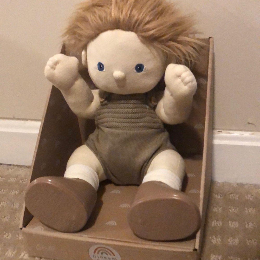 Dinkum Doll Poppet with blond hair and blue eyes